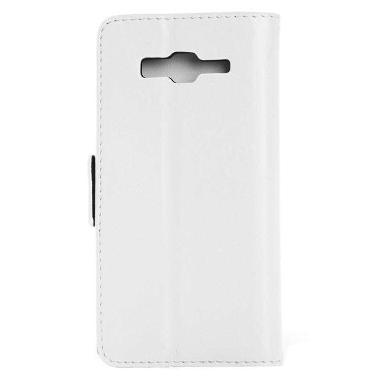Oil Skin Texture Horizontal Flip Leather Case with Card Slots & Wallet & Holder for Galaxy Grand Prime / G530F