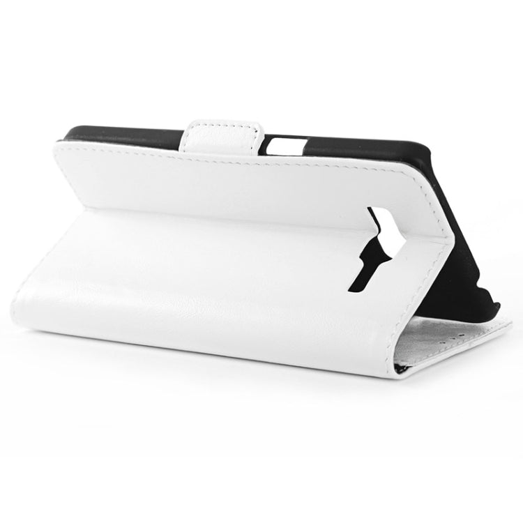 Oil Skin Texture Horizontal Flip Leather Case with Card Slots & Wallet & Holder for Galaxy Grand Prime / G530F
