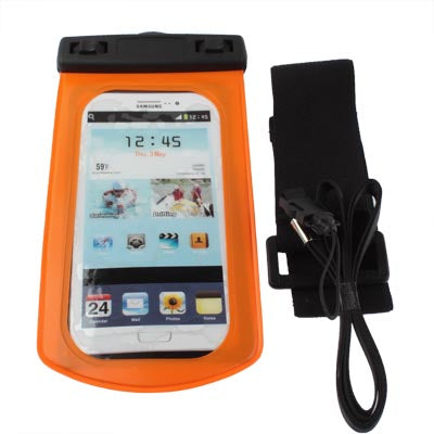 Waterproof Bag with Strap & Armband for Galaxy SIII / i9300,