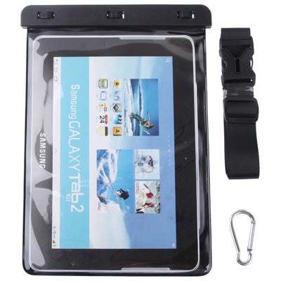 WP-180 Black Waterproof Bag with Armband for 10.1 inch Tablet PC, Water-proof Depth: 10M (IPX8)(Black)