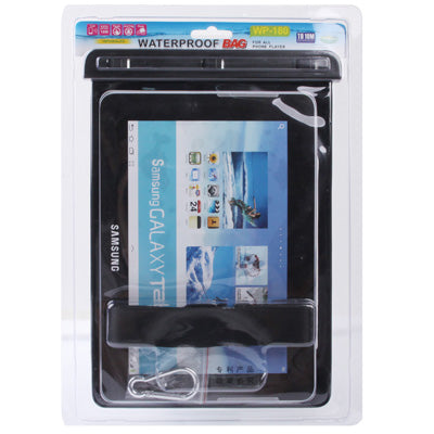 WP-180 Black Waterproof Bag with Armband for 10.1 inch Tablet PC, Water-proof Depth: 10M (IPX8)(Black)