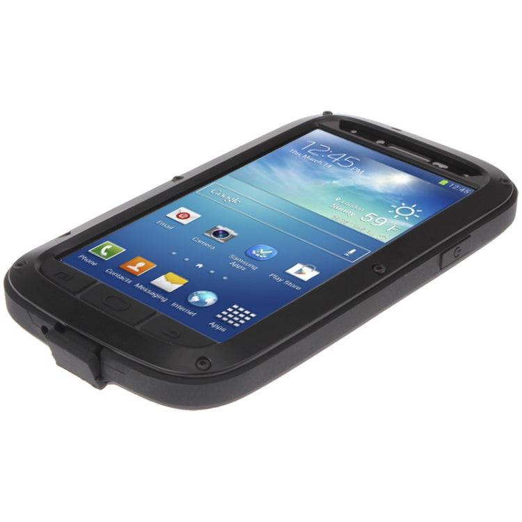 Metal Ultra-thin Rain Resistant, Dropproof, Shockproof, Dustproof Protective Case for Galaxy S IV / i9500