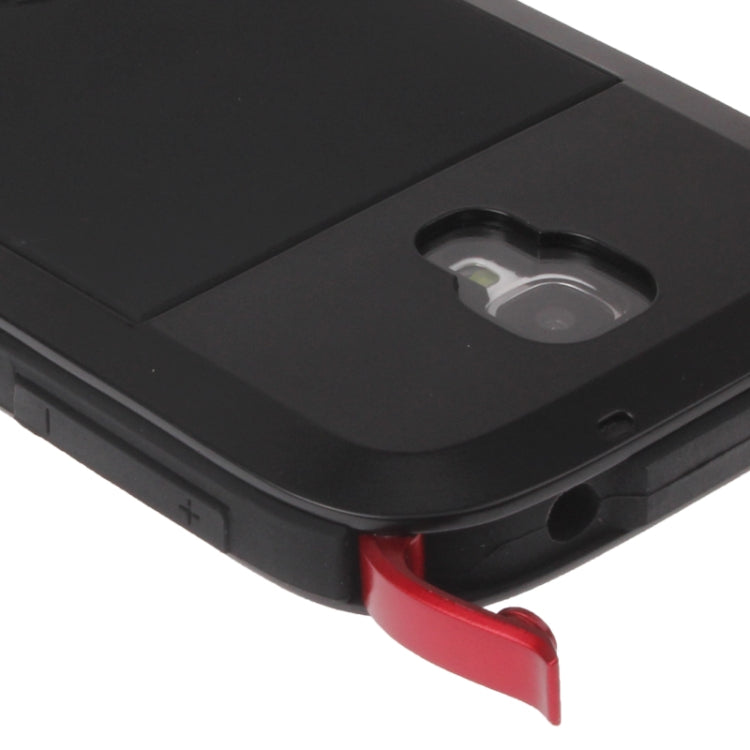 Metal Ultra-thin Rain Resistant, Dropproof, Shockproof, Dustproof Protective Case for Galaxy S IV / i9500