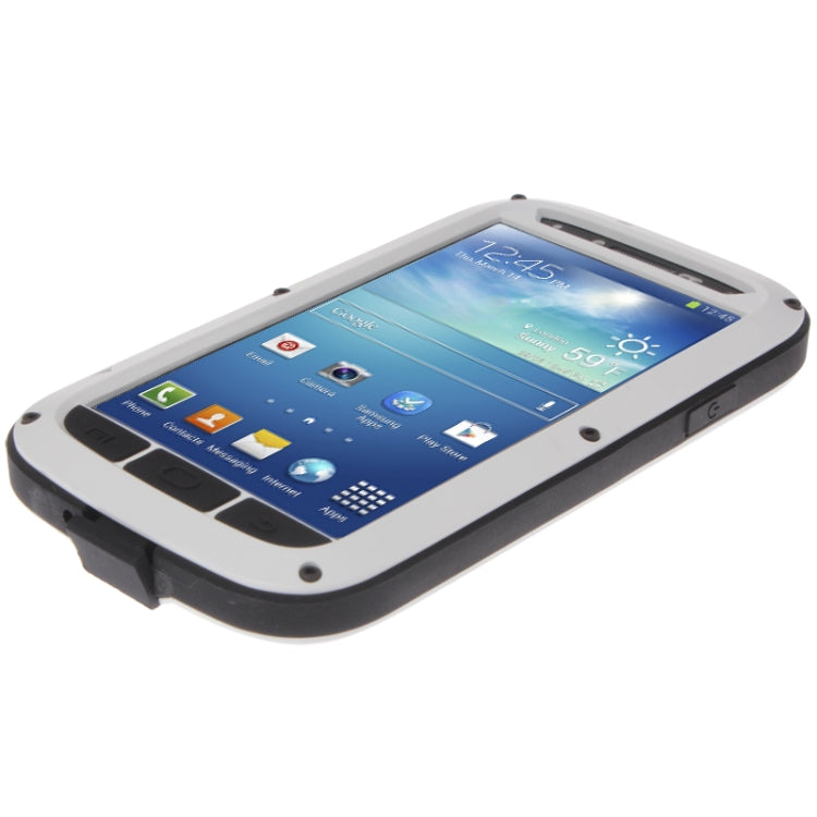 Metal Ultra-thin Rain Resistant, Dropproof, Shockproof, Dustproof Protective Case for Galaxy S IV / i9500