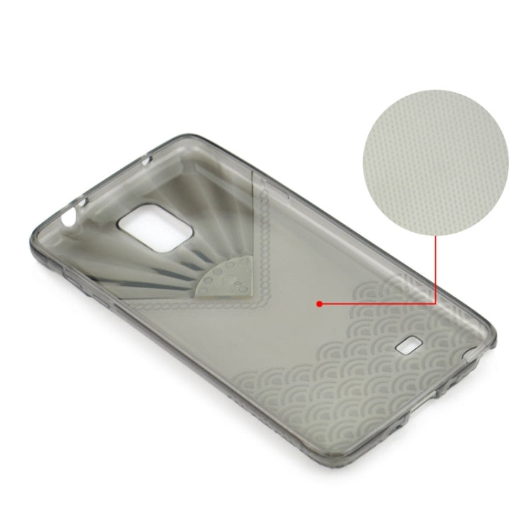 Fan Texture Diamond-encrusted TPU Case for Galaxy Note 4 / N910