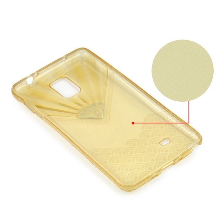 Fan Texture Diamond-encrusted TPU Case for Galaxy Note 4 / N910