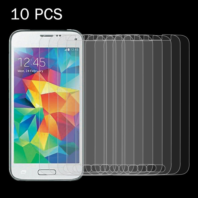 10 PCS for Galaxy S5 Mini / G800 0.26mm 9H Surface Hardness 2.5D Explosion-proof Tempered Glass Screen Film