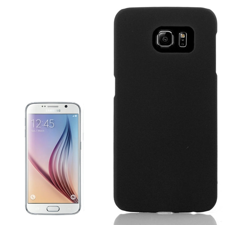For Galaxy S6 / G920 Pure Colour UV Anti-scratch PC Protective Case
