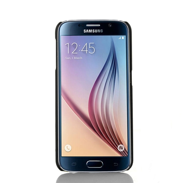 For Galaxy S6 / G920 Pure Colour UV Anti-scratch PC Protective Case