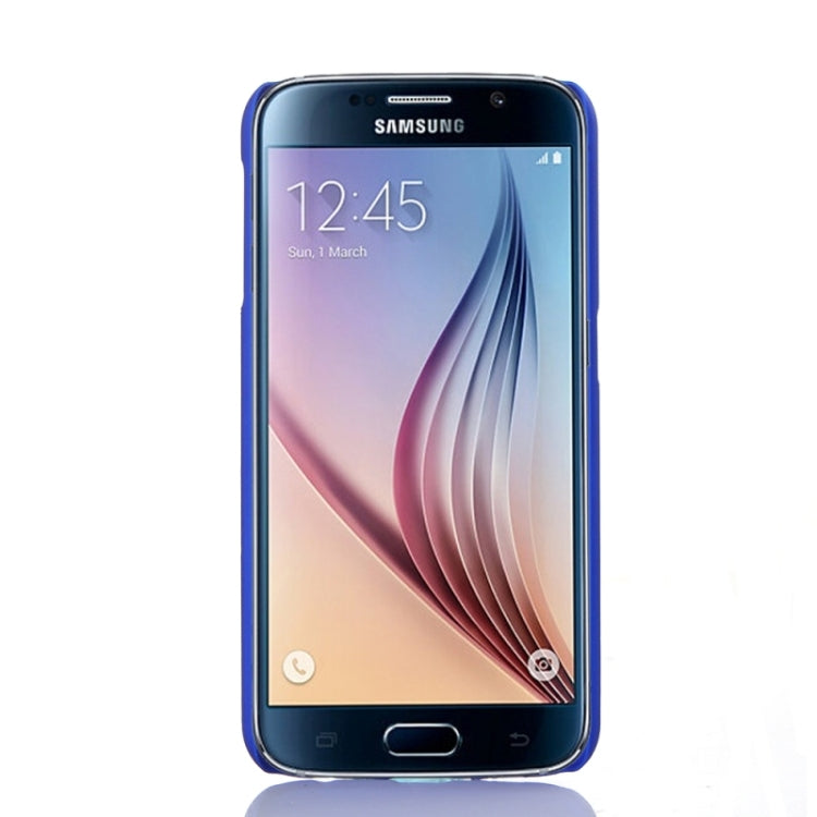 For Galaxy S6 / G920 Pure Colour UV Anti-scratch PC Protective Case
