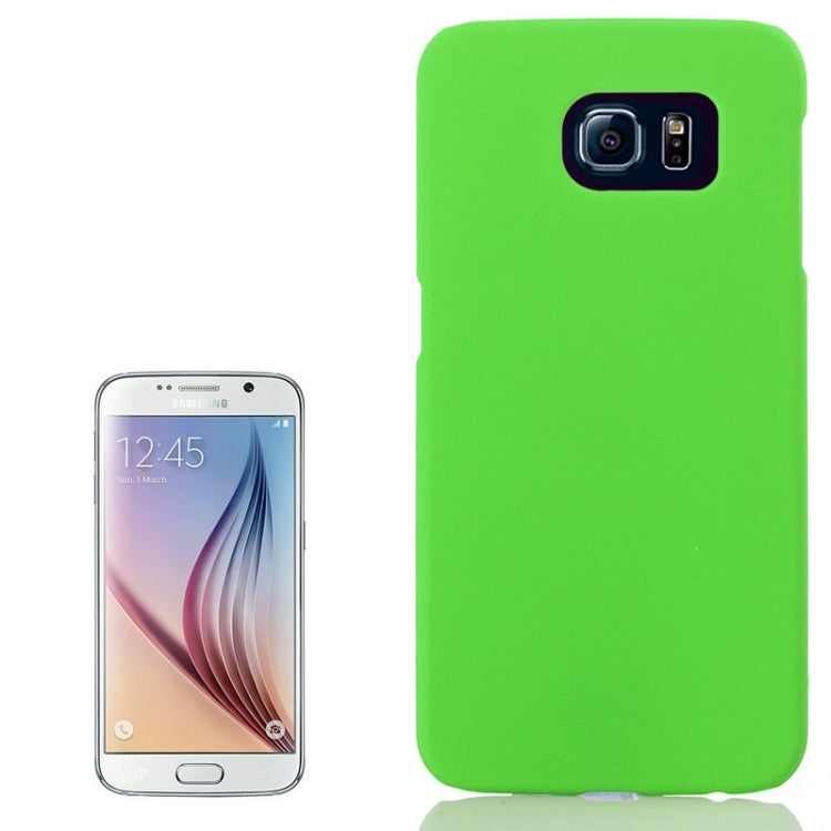 For Galaxy S6 / G920 Pure Colour UV Anti-scratch PC Protective Case