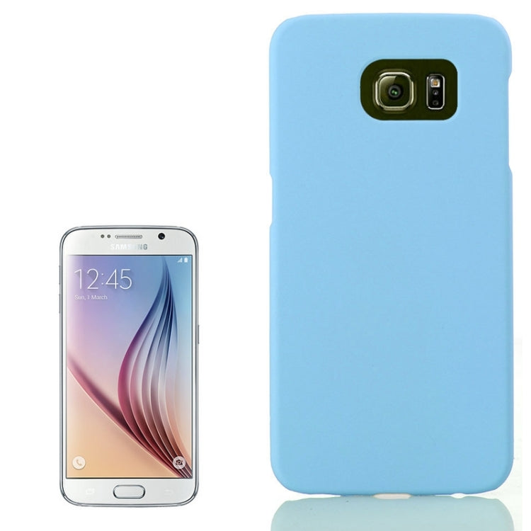 For Galaxy S6 / G920 Pure Colour UV Anti-scratch PC Protective Case