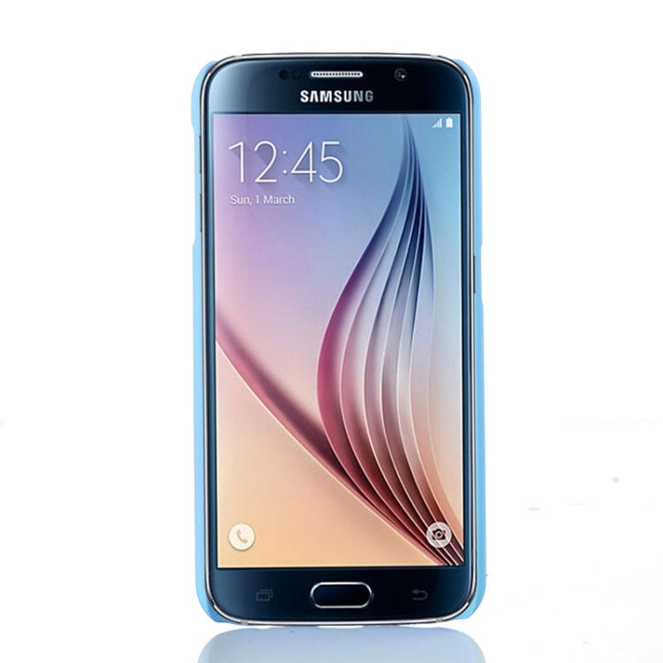 For Galaxy S6 / G920 Pure Colour UV Anti-scratch PC Protective Case