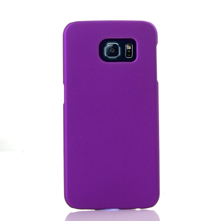 For Galaxy S6 / G920 Pure Colour UV Anti-scratch PC Protective Case