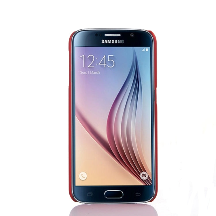 For Galaxy S6 / G920 Pure Colour UV Anti-scratch PC Protective Case