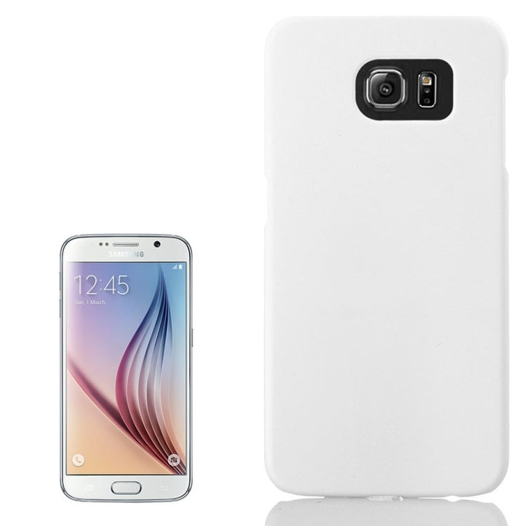 For Galaxy S6 / G920 Pure Colour UV Anti-scratch PC Protective Case