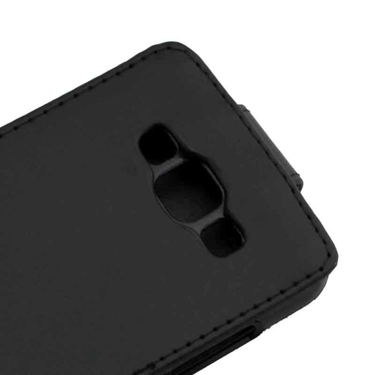 Vertical Flip Magnetic Button Leather Case for Galaxy Grand Max / G7200