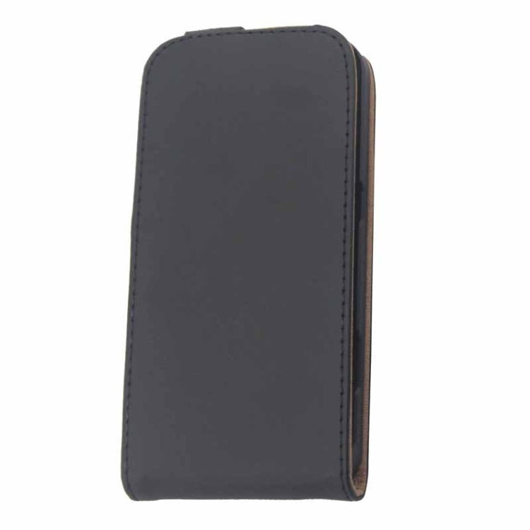 For Galaxy S6 / G920 Vertical Flip Magnetic Button Leather Case