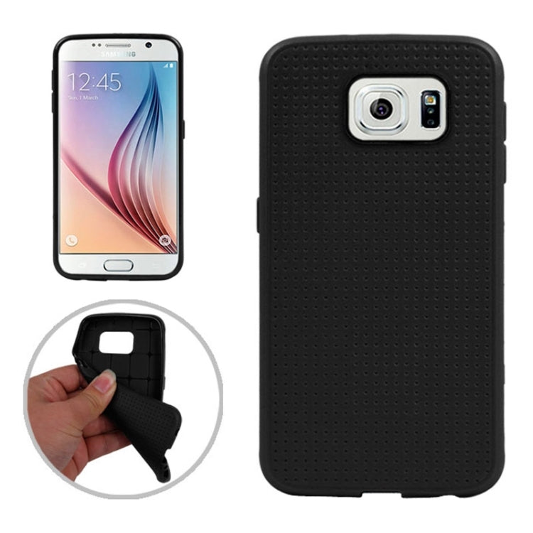 For Galaxy S6 / G920 Honeycomb Surface TPU Protective Case