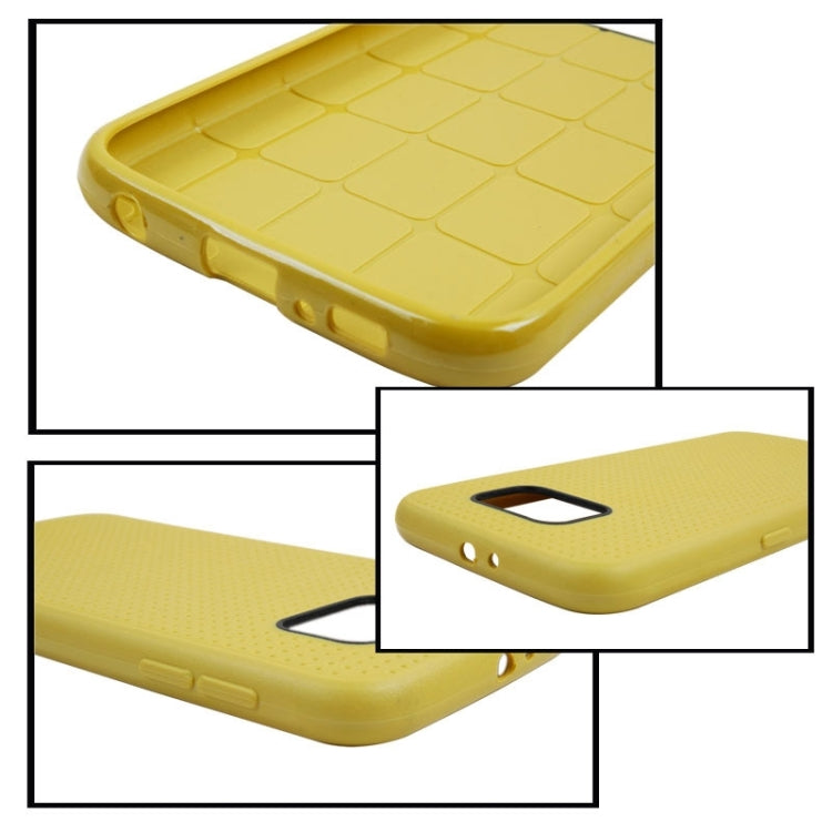 For Galaxy S6 / G920 Honeycomb Surface TPU Protective Case