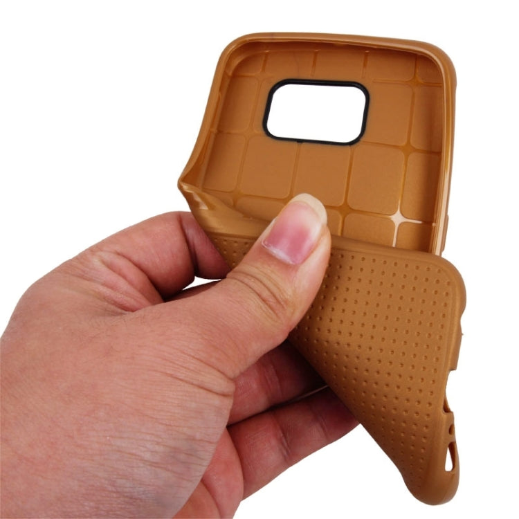 For Galaxy S6 / G920 Honeycomb Surface TPU Protective Case