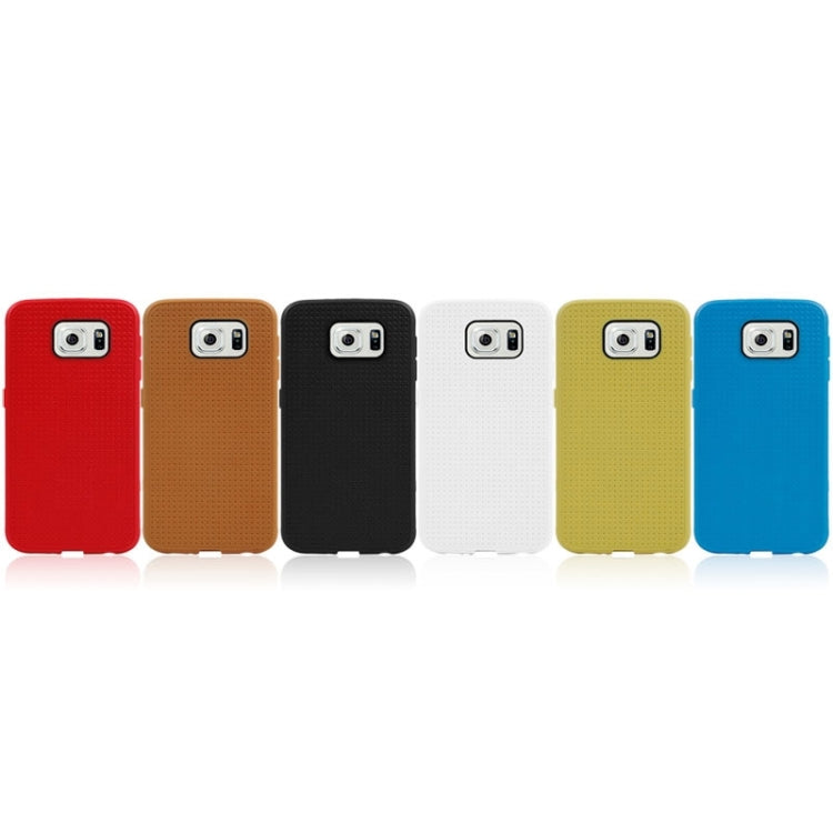 For Galaxy S6 / G920 Honeycomb Surface TPU Protective Case
