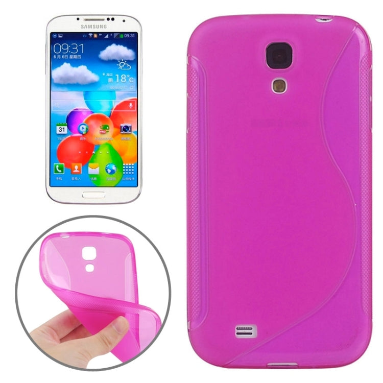 S Line Both Sides Anti-slip Frosted TPU Protective Case for Galaxy S IV / i9500