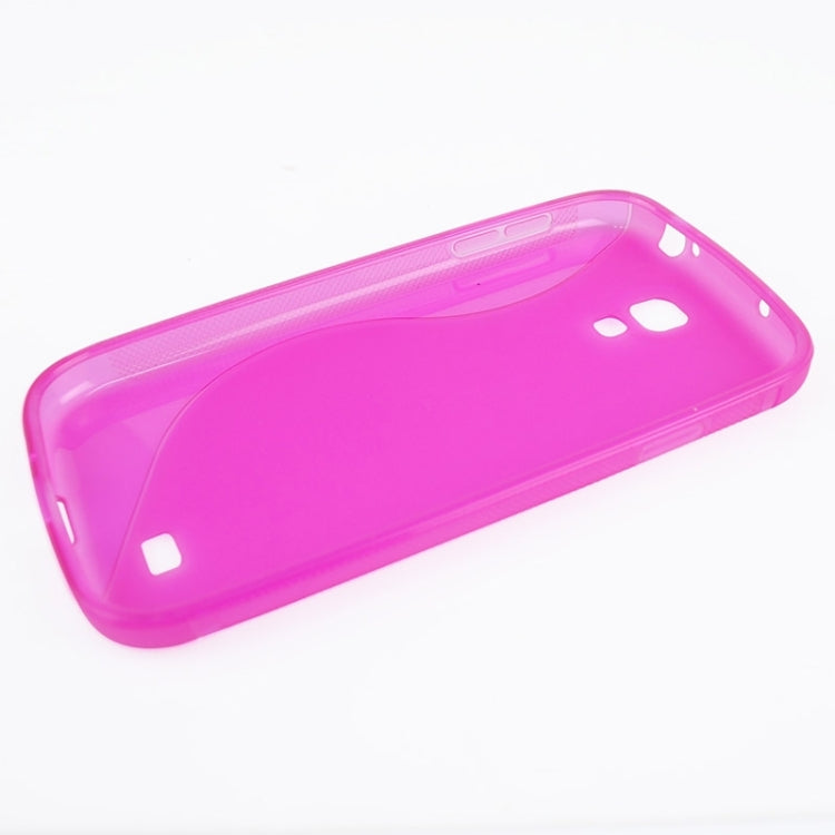 S Line Both Sides Anti-slip Frosted TPU Protective Case for Galaxy S IV / i9500