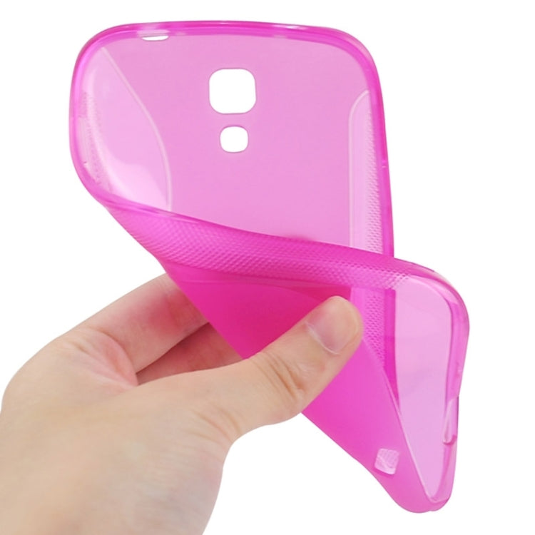 S Line Both Sides Anti-slip Frosted TPU Protective Case for Galaxy S IV / i9500