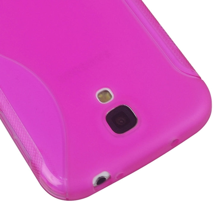 S Line Both Sides Anti-slip Frosted TPU Protective Case for Galaxy S IV / i9500