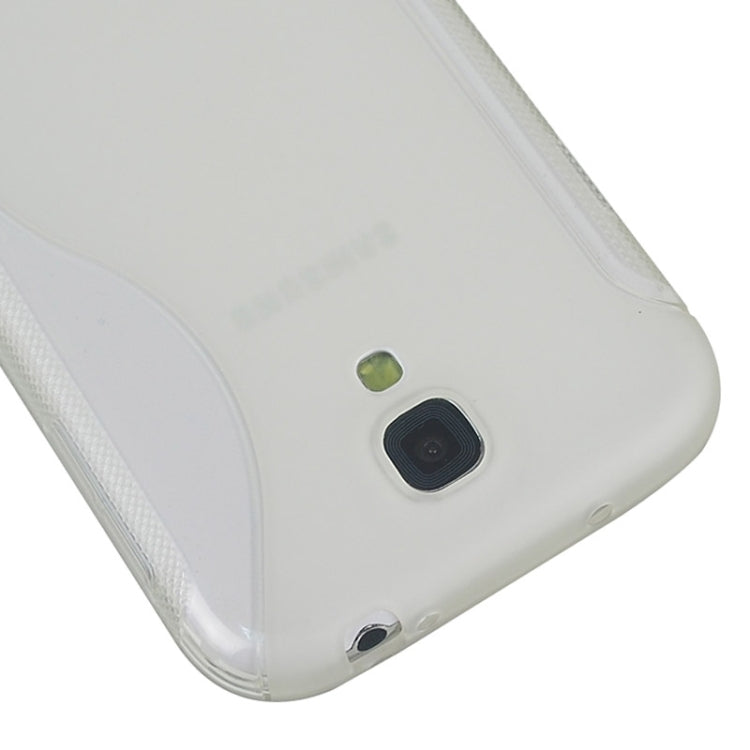 S Line Both Sides Anti-slip Frosted TPU Protective Case for Galaxy S IV / i9500