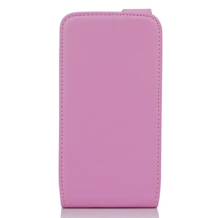 Plain Weave Texture Vertical Flip Magnetic Buckle PU Leather Case for Galaxy S IV / i9500