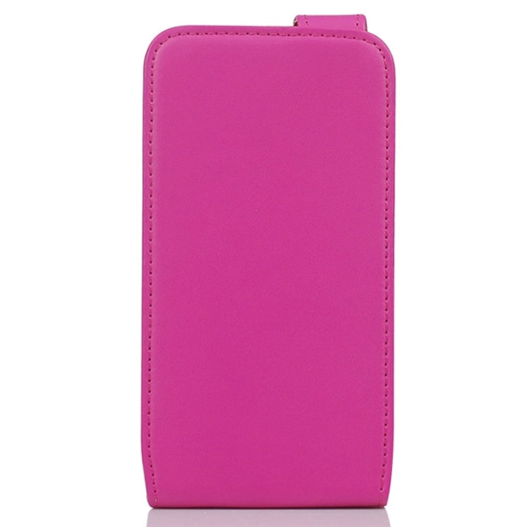 Plain Weave Texture Vertical Flip Magnetic Buckle PU Leather Case for Galaxy S IV / i9500