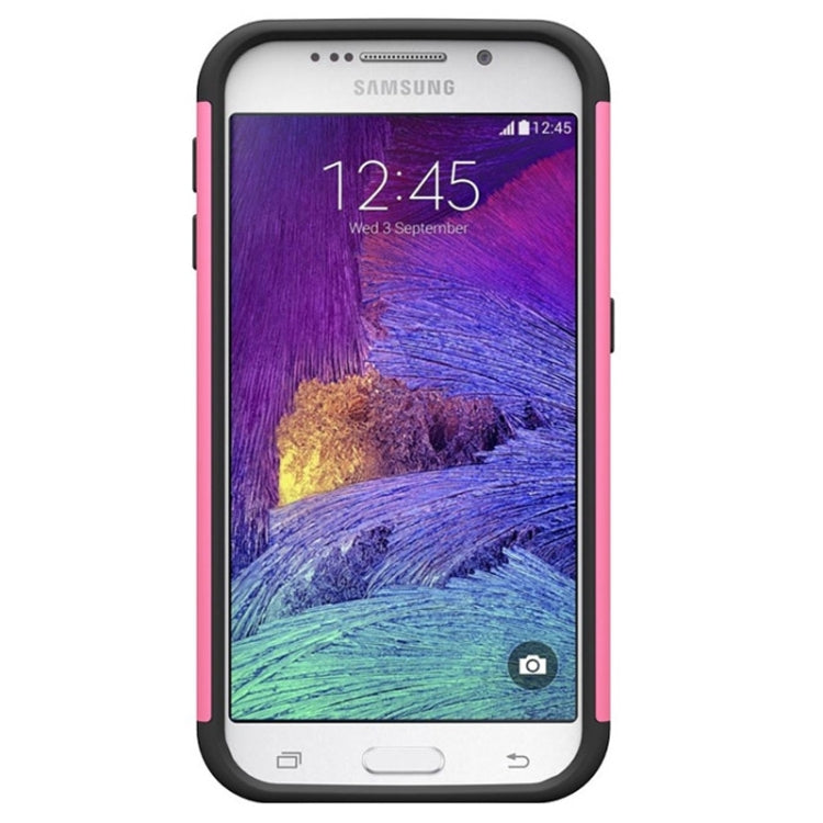 For Galaxy S6 Diamond Encrusted Plastic + TPU Combination Case