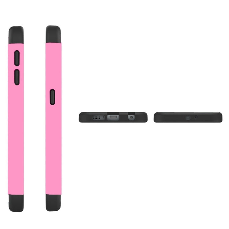 For Galaxy S6 Diamond Encrusted Plastic + TPU Combination Case