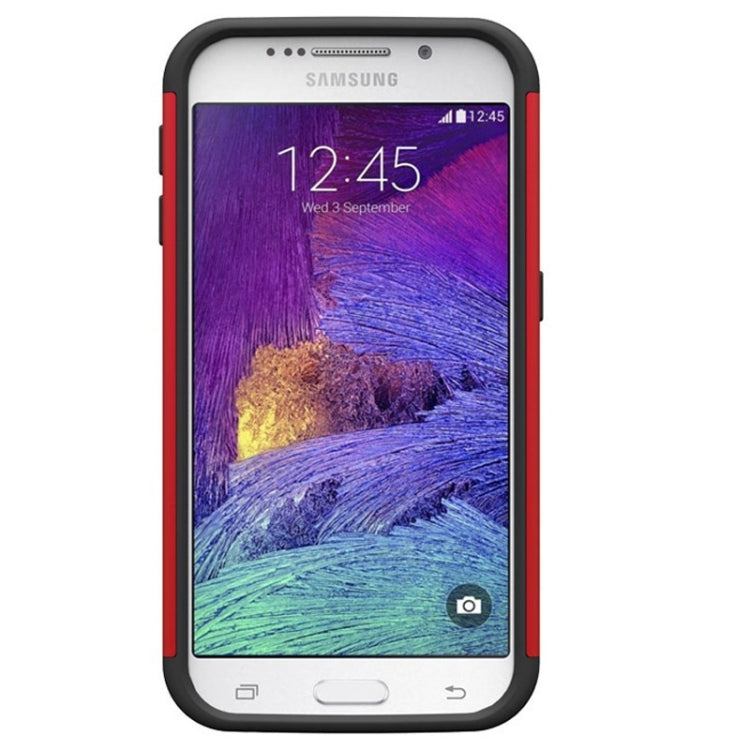 For Galaxy S6 Diamond Encrusted Plastic + TPU Combination Case