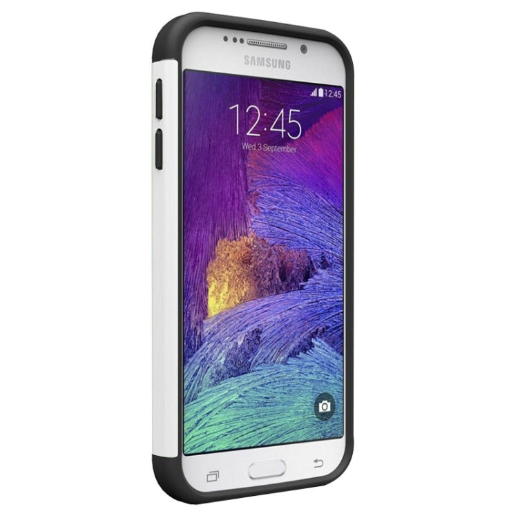 For Galaxy S6 Diamond Encrusted Plastic + TPU Combination Case