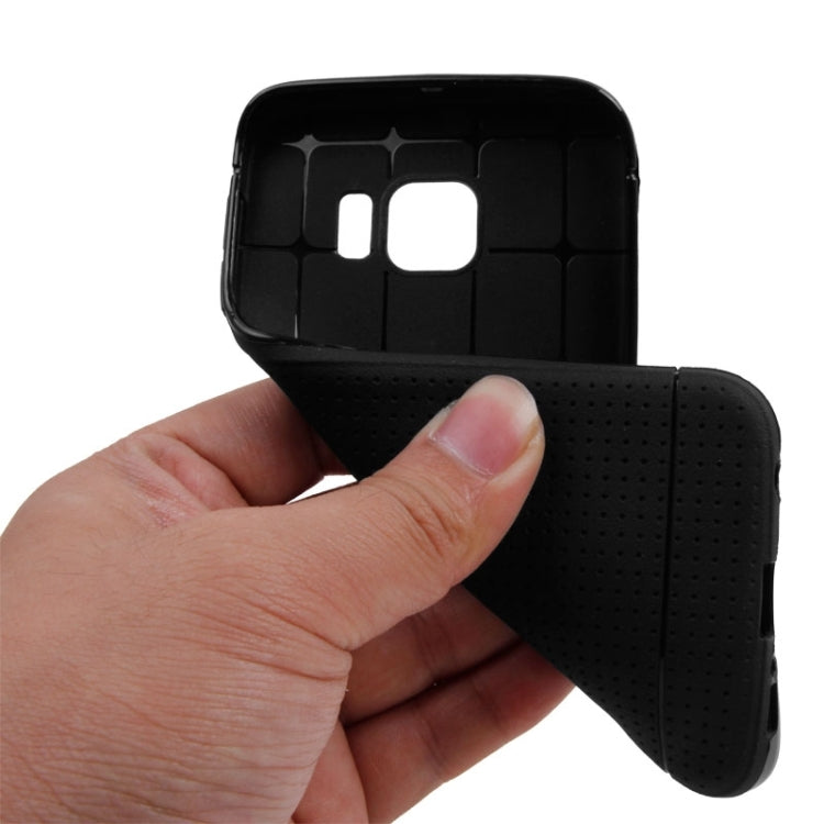 For Galaxy S6 Edge Honeycomb Surface TPU Protective Case