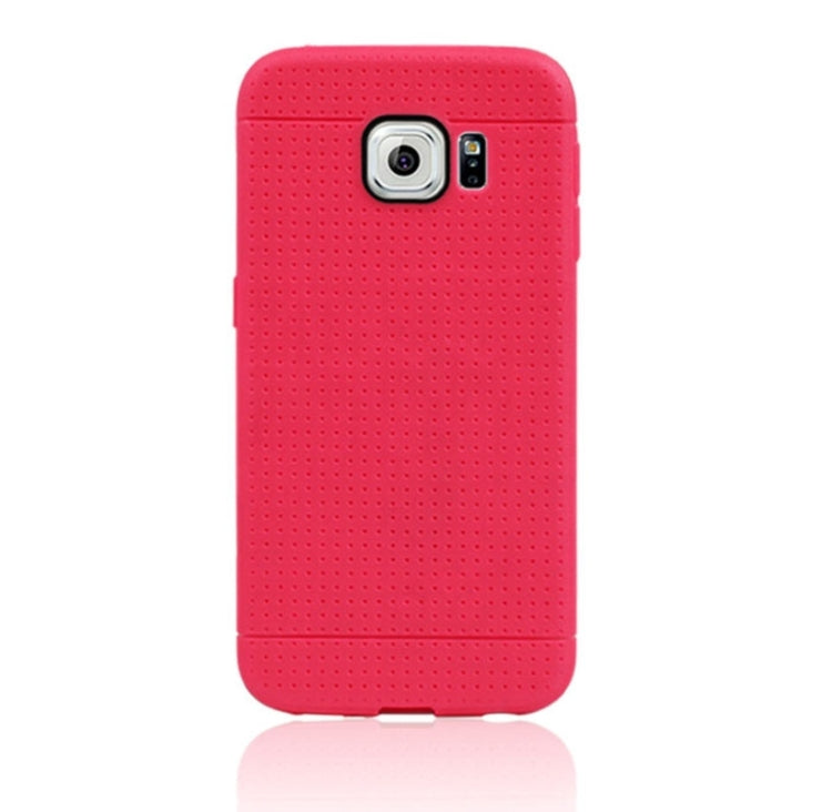 For Galaxy S6 Edge Honeycomb Surface TPU Protective Case