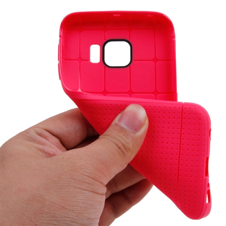 For Galaxy S6 Edge Honeycomb Surface TPU Protective Case