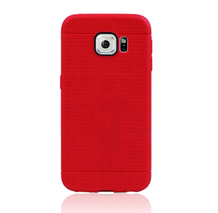 For Galaxy S6 Edge Honeycomb Surface TPU Protective Case