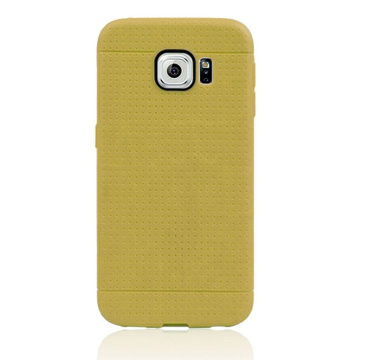 For Galaxy S6 Edge Honeycomb Surface TPU Protective Case