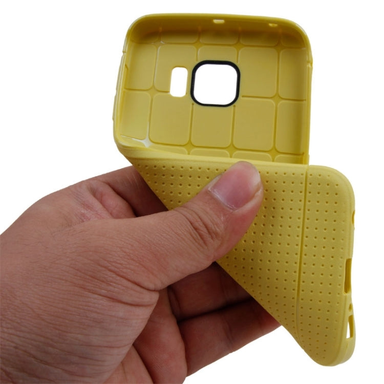 For Galaxy S6 Edge Honeycomb Surface TPU Protective Case