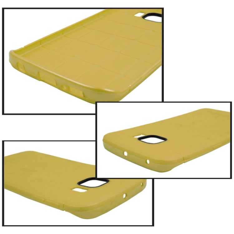 For Galaxy S6 Edge Honeycomb Surface TPU Protective Case