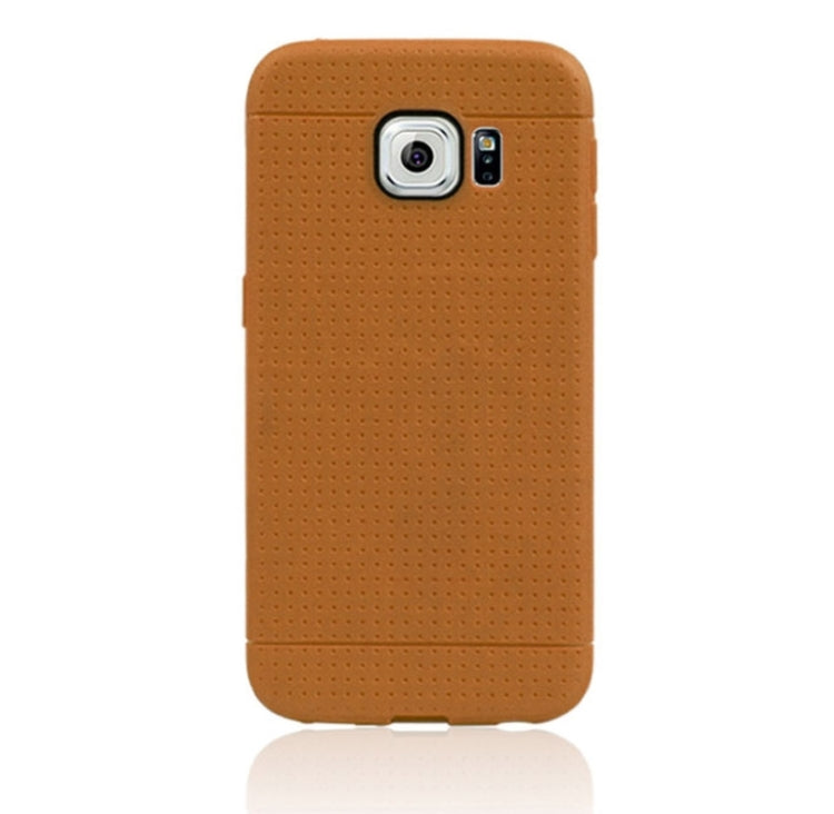 For Galaxy S6 Edge Honeycomb Surface TPU Protective Case