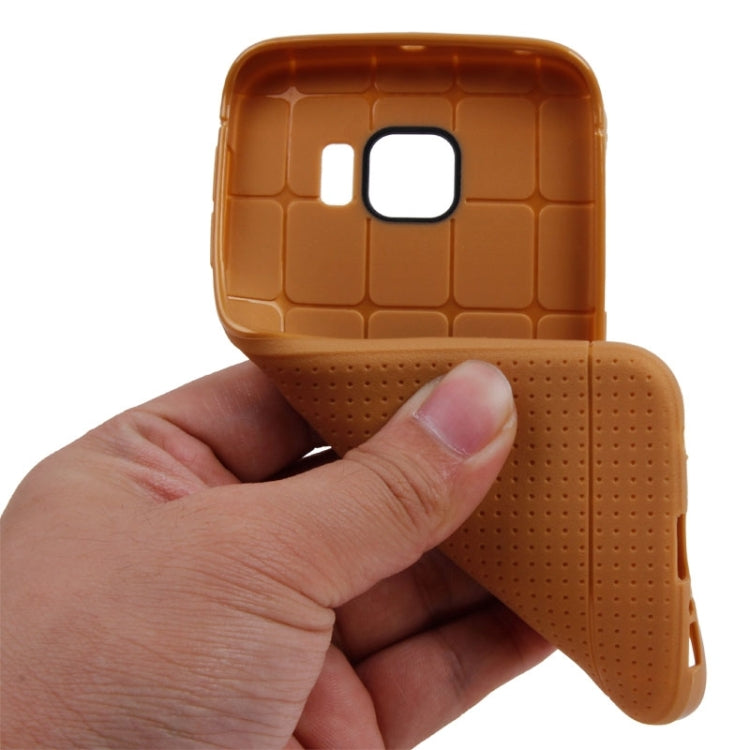 For Galaxy S6 Edge Honeycomb Surface TPU Protective Case