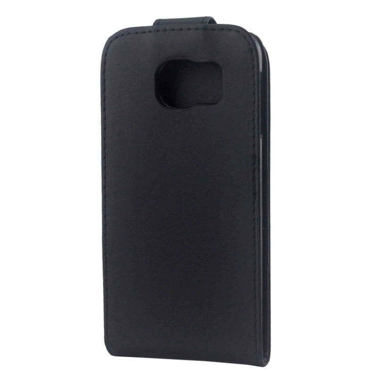 For Galaxy S6 / G920 Colorful Vertical Flip Magnetic Button Leather Case
