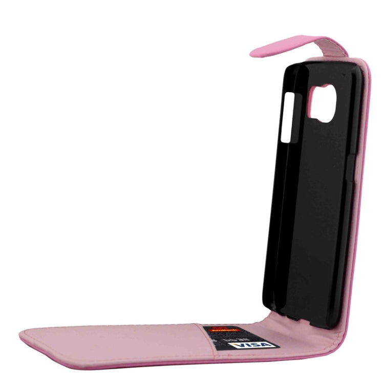 For Galaxy S6 / G920 Colorful Vertical Flip Magnetic Button Leather Case