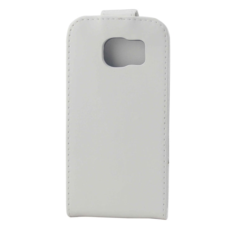 For Galaxy S6 / G920 Colorful Vertical Flip Magnetic Button Leather Case