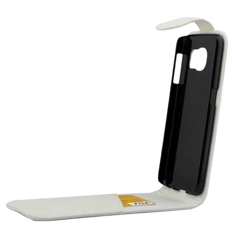 For Galaxy S6 / G920 Colorful Vertical Flip Magnetic Button Leather Case
